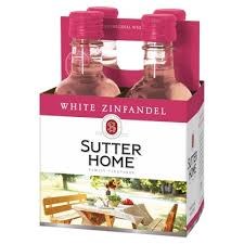 Sutter Home Whi Zinf Sin & 4pk